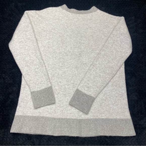 Athleta Westlake Wool Blend Cardigan W Medium Toasted Brown Heather - Picture 2 of 13